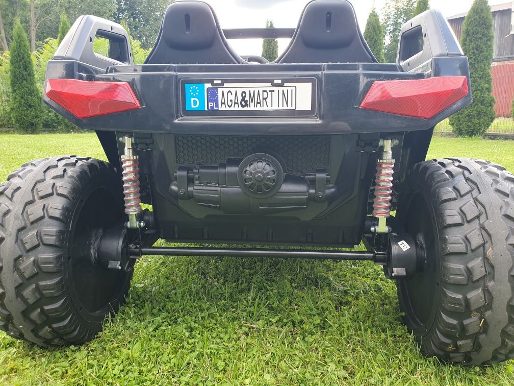 Auto na akumulator Mega Duże Buggy Clash - osobowy 24 Volt 4x4 Pilot