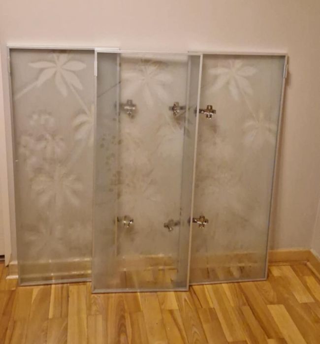 IKEA billy drzwi szklane kpl. 5 szt.