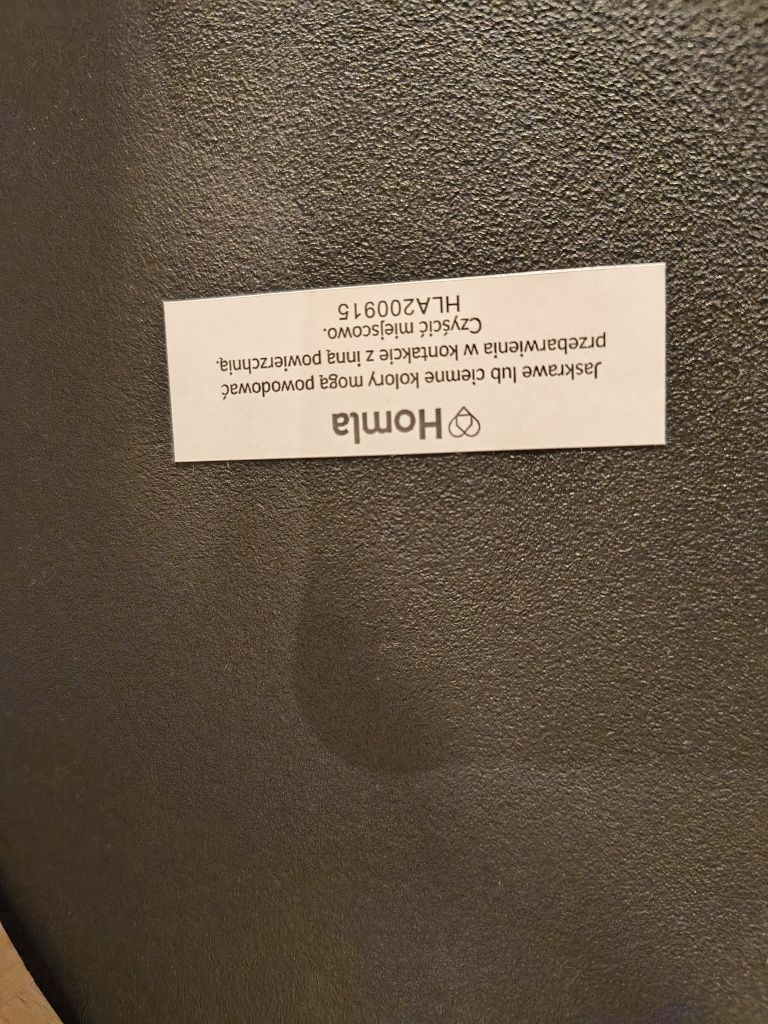 Krzesło Homla czarne