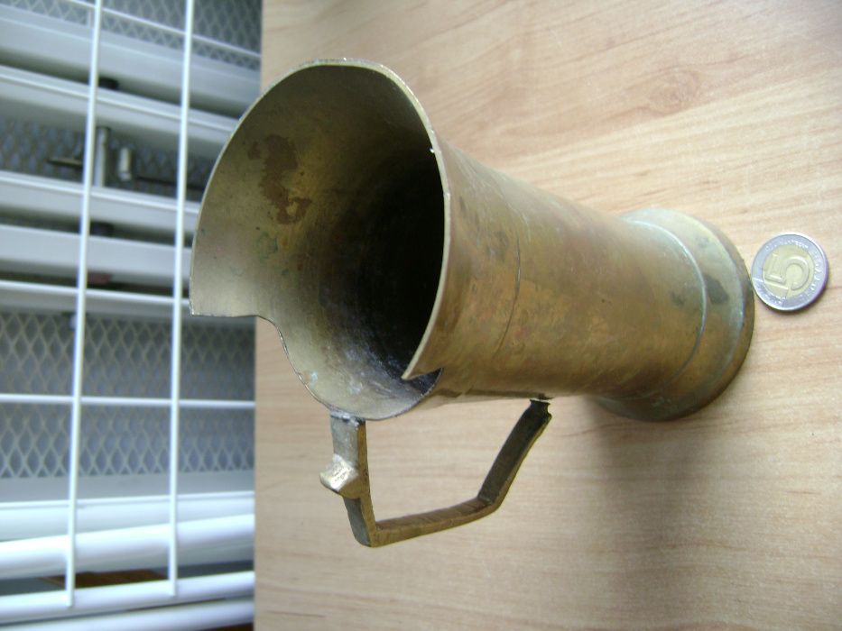 Starocie z PRL - Mosiądz = Kufel z Indii z 1982 r.