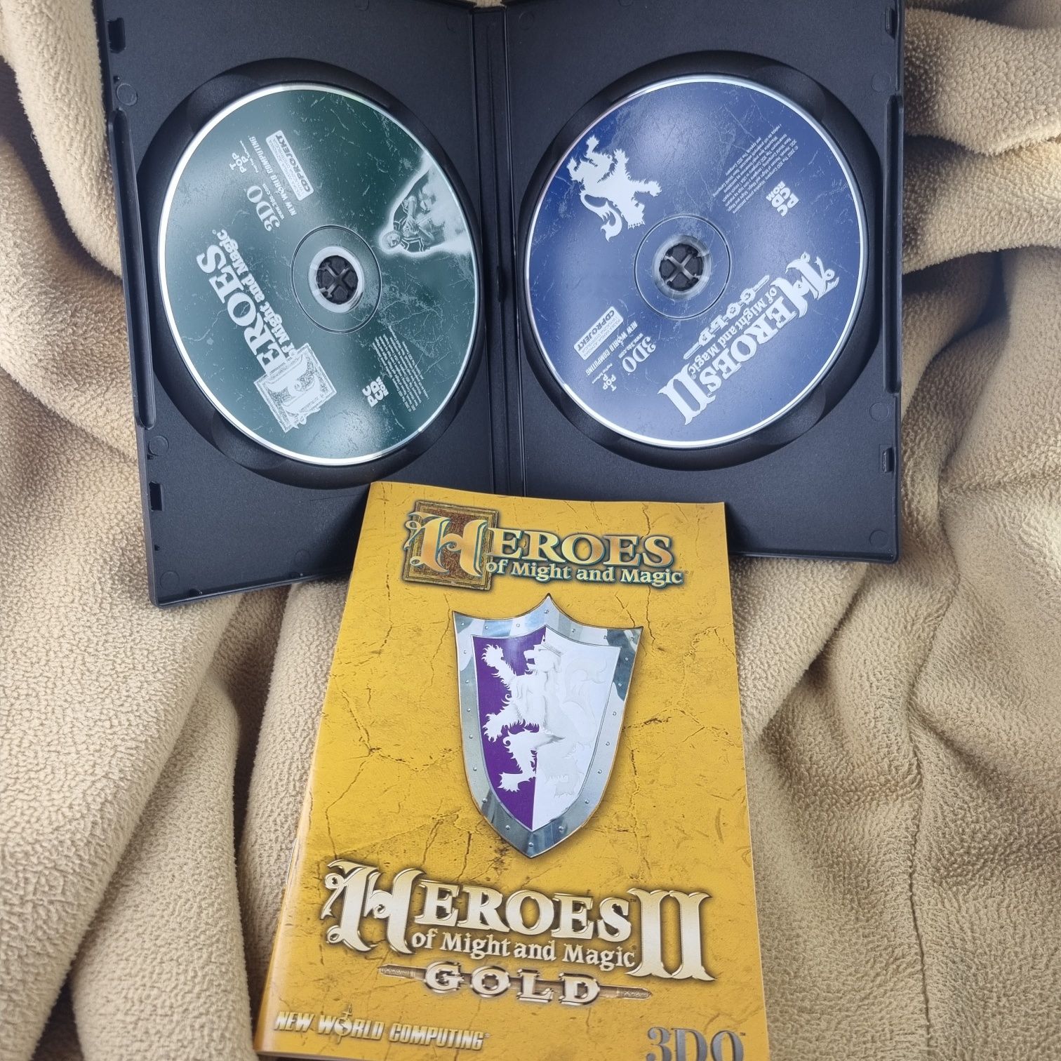 Heroes Of Might And Magic + Heroes 2  Gold PC Polskie wydanie