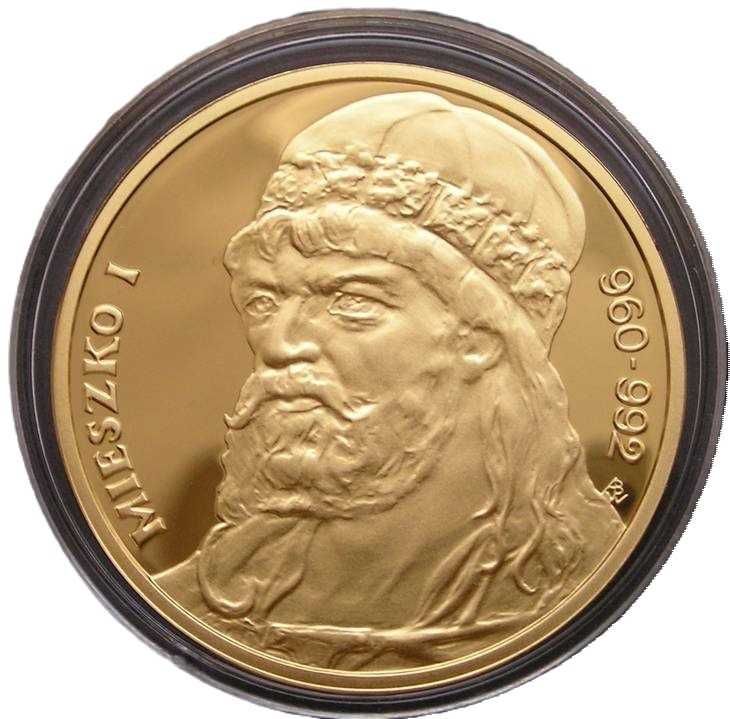 Numizmat Mieszko I 960 - 992 Piastowie AG 925