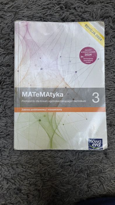 Podręcznik matematyka 3