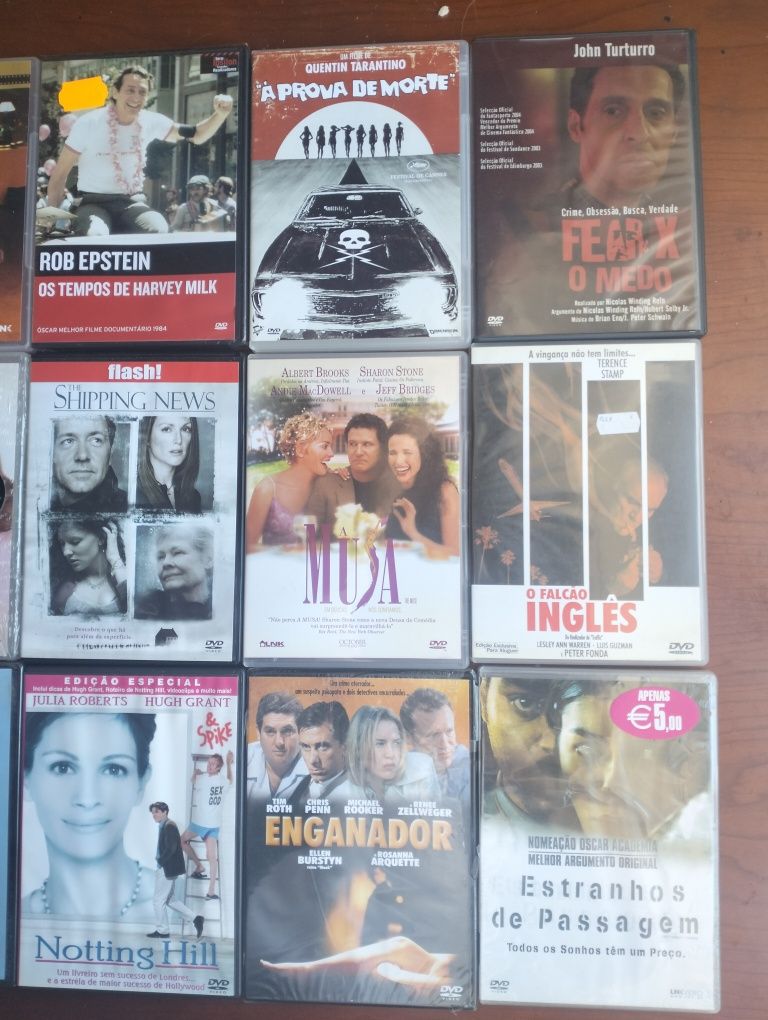 DVD's variados (1,5€ unidade)