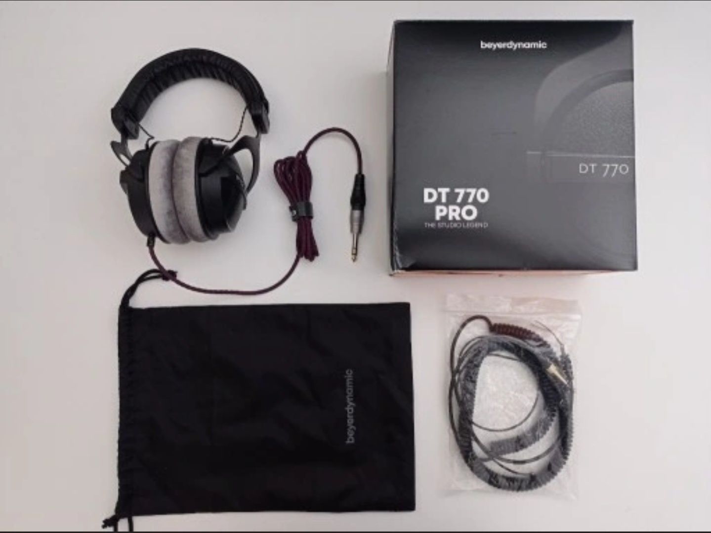Słuchawki Beyerdynamic DT 770 Pro 250Ohm recabling