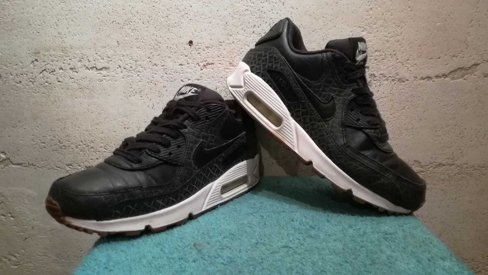 Sneakersy NIKE AIR MAX 90 PREMIUM r.38,5 skóra stan bardzo dobry