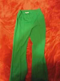 eleganckie spodnie zielone