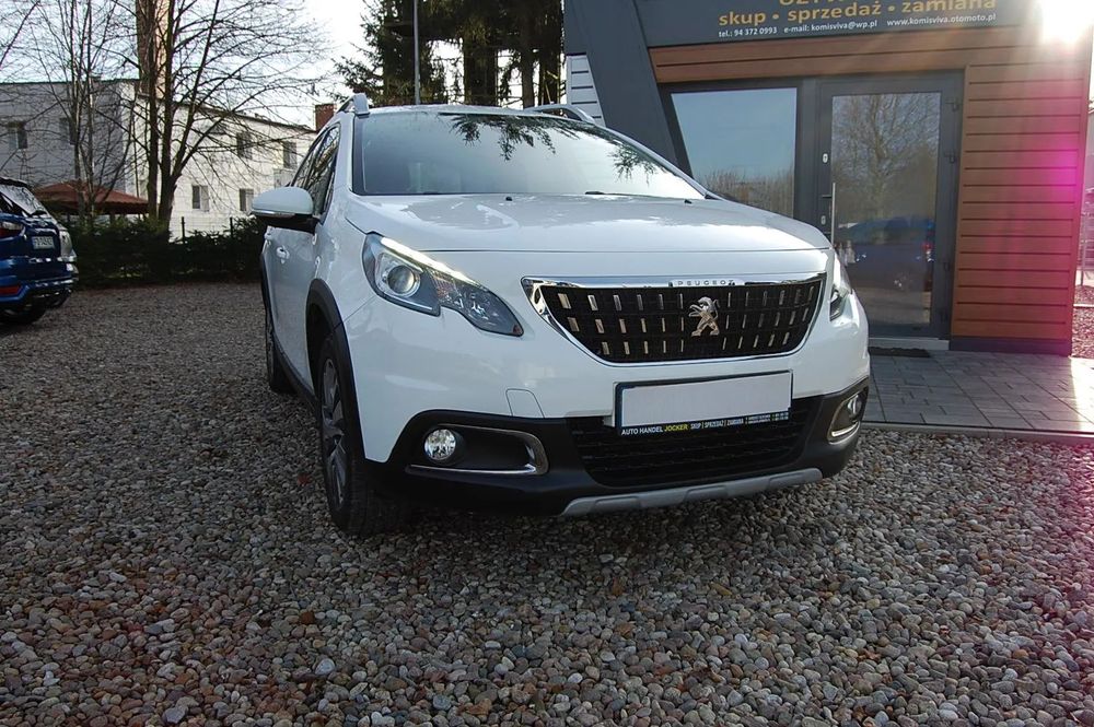 Peugeot 2008 110KM tylko47tyś Benzynka Navi Alus Ledy Klimatronic Tempomat Opłacony