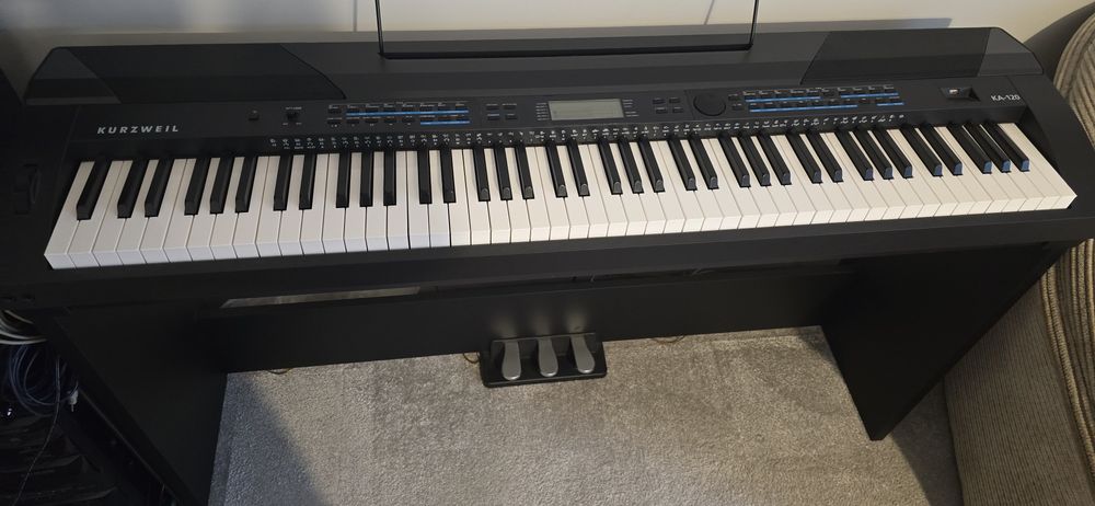 Kurzweil KA 120 Cyfrowe stage pianino Black