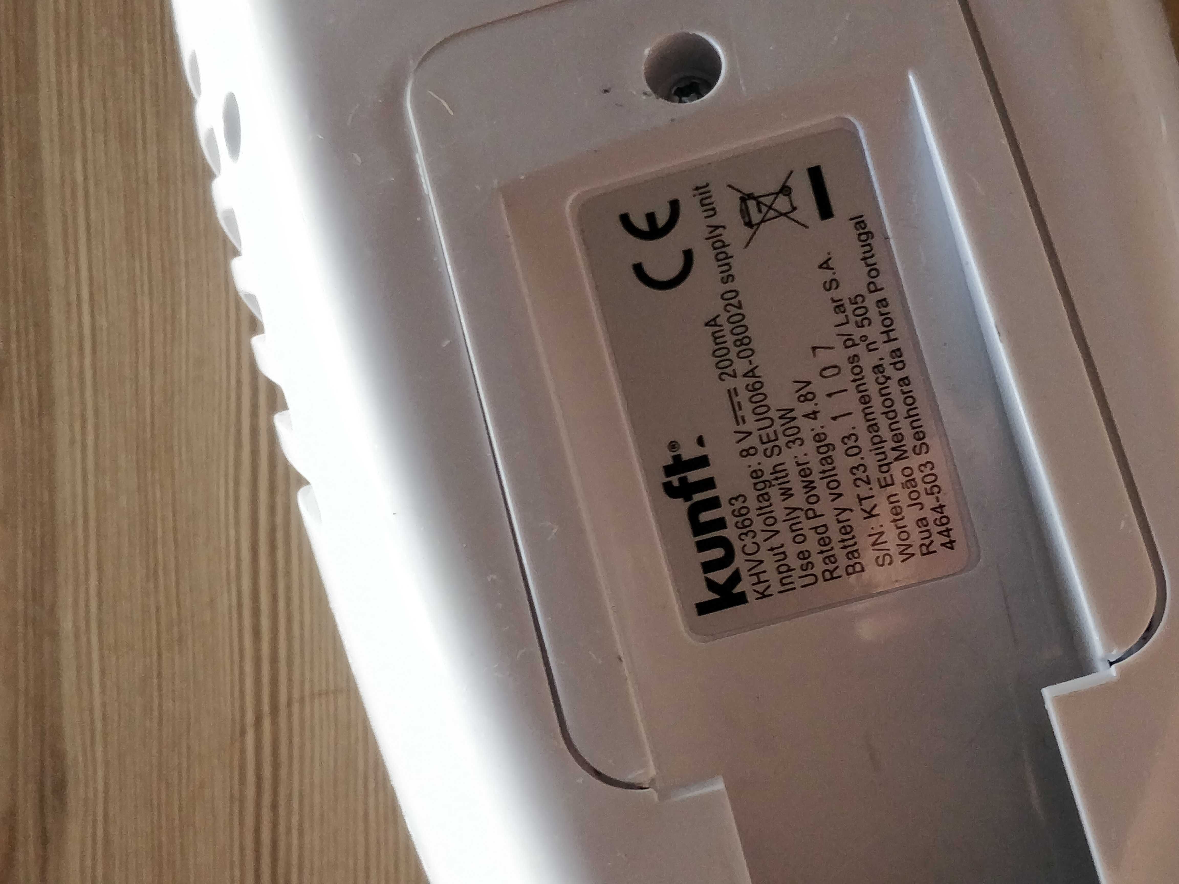 Mini aspirador com 4.8V