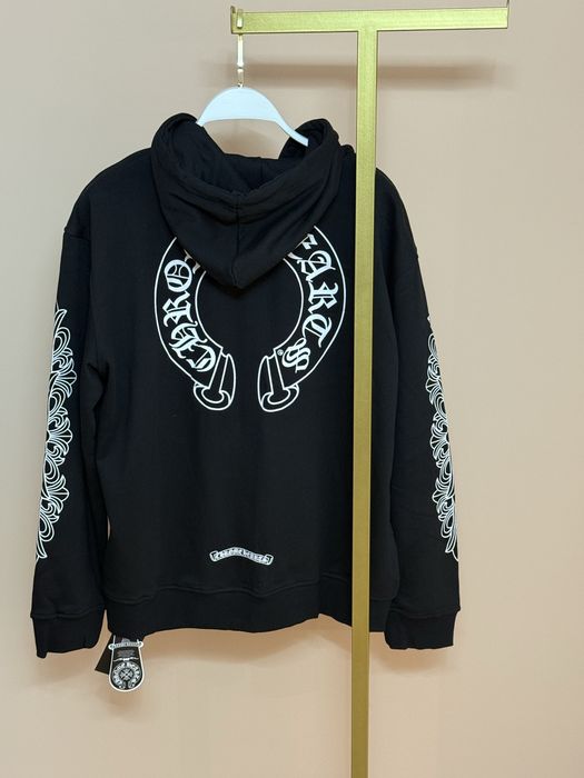 CHROME HEARTS зип худи черное L/нове чорне худі /якicть 100%/унисекс