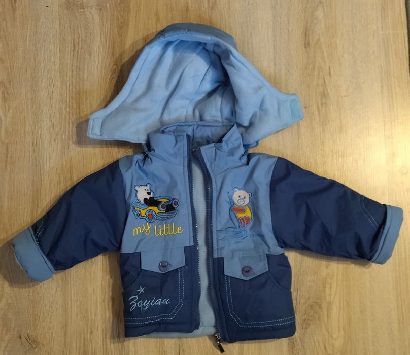 Kurtka i spodnie - komplet zimowy niemowlęcy