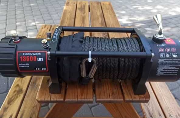 [NOVO] Guincho Elétrico com Comando para 4x4 • 6.2 Toneladas • 27 M