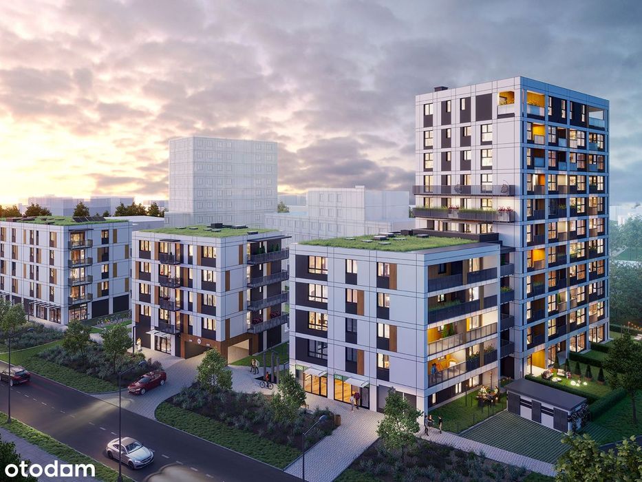 2-pokojowe mieszkanie 43m2 + loggia Bez Prowizji