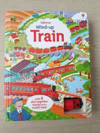 Angielska książka dla dzieci z kolekcji Usborne - Wind-up Train