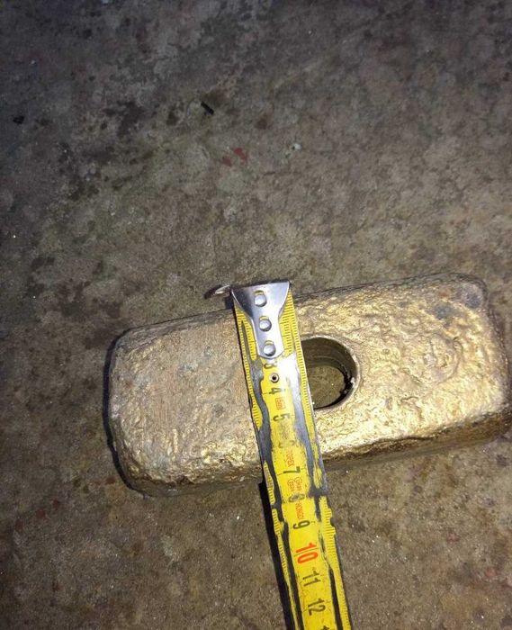 Латунна кувалда 5кг СРСР нова