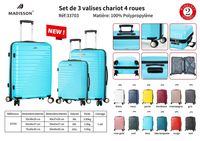 100% поліпропилен MADISSON 33703 Франція валізи чемоданы сумки