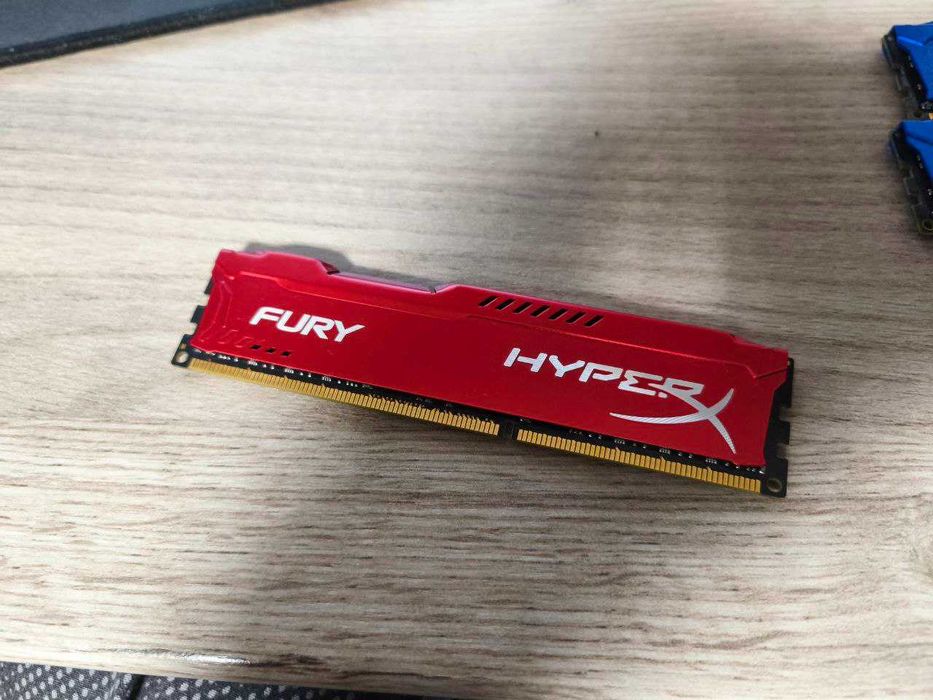 Продам оперативну пам'ять HyperX DDR3-1866 8192MB PC3-14900 FURY Red
