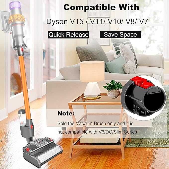 Italdos Kompatybilna Szczotka z Odkurzaczami Dyson V7 V8 V10 V11 V15