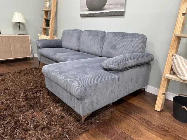 Sofá Cheiselongue - cinzento - envio grátis