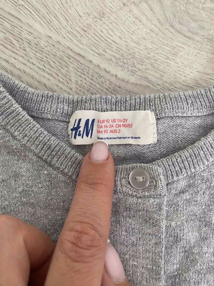 Кофта на пуговичках H&M (рост 92см.)