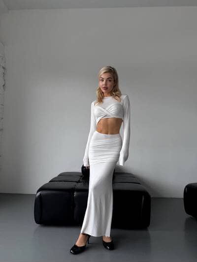 Костюм сукня, двійка