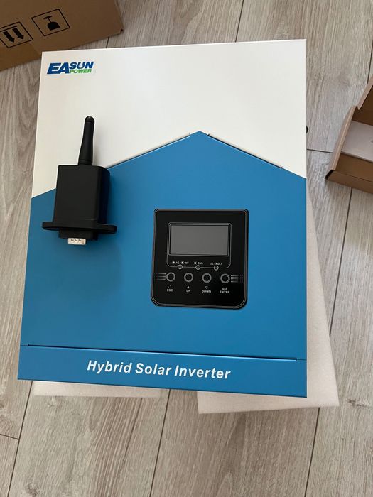 Гібридний інвертор EASUN 3.2-6.2 кВт MPPT 80A чистий синус В НАЯВНОСТІ