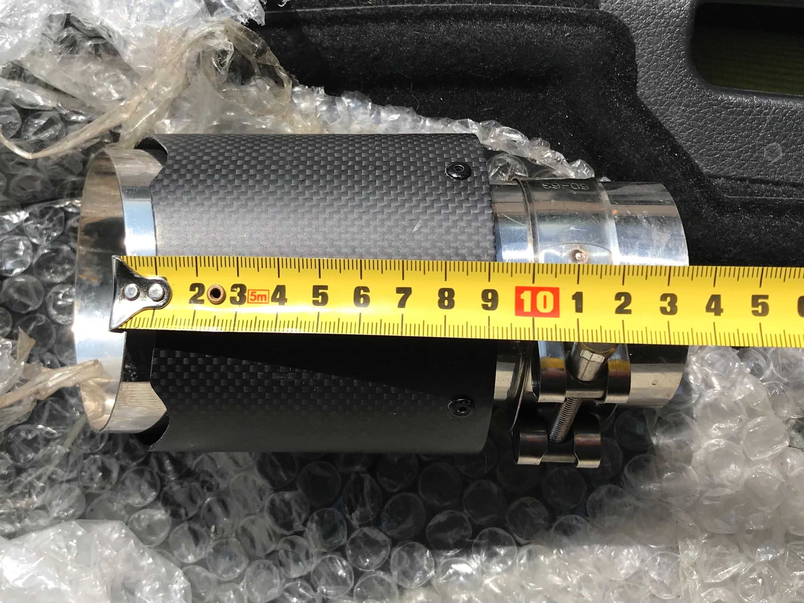 Насадки на глушник AKRAPOVIC, нержавійка