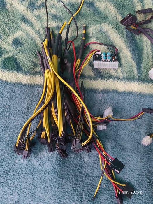 Серверні дроти живлення + Pico PSU — комплект для живлення ПК, майнінг