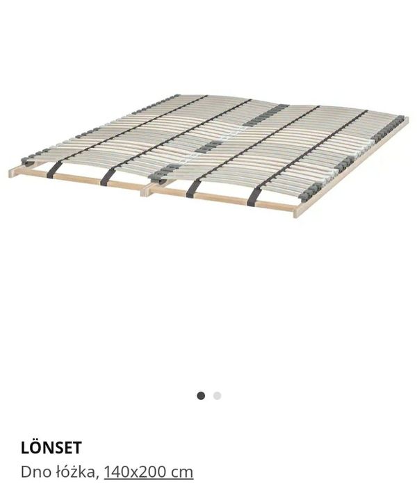 Lőnset dno łóżka beżowy/szary 120/200