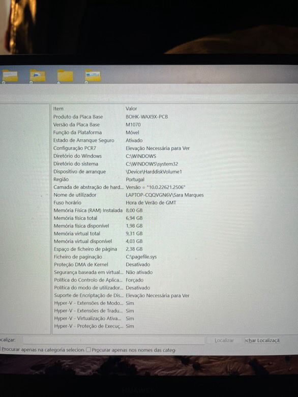Portatil Huawei d14 Amd ryzen 5 8gb