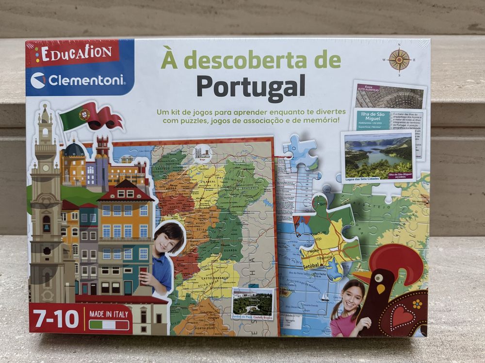 Jogo “À Descoberta de Portugal” Clementoni