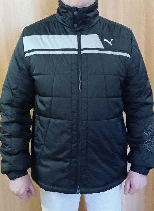 Оригінальна чоловіча спортивна тренерська демі куртка PUMA (розмір М).