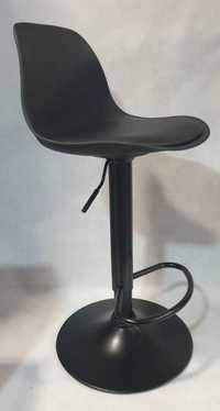 HOKER BAROWY obrotowy stołek krzesło regulowane z ekoskóry