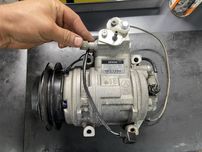 Компрессор кондиционера 447200-0538  Mitsubishi PAJERO  после ТО
