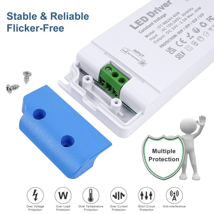 Светодиодный блок питания VARICART 60W LED Driver