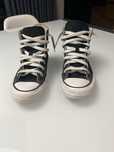 Buty trampki dziecięce Converse czarno - bisle