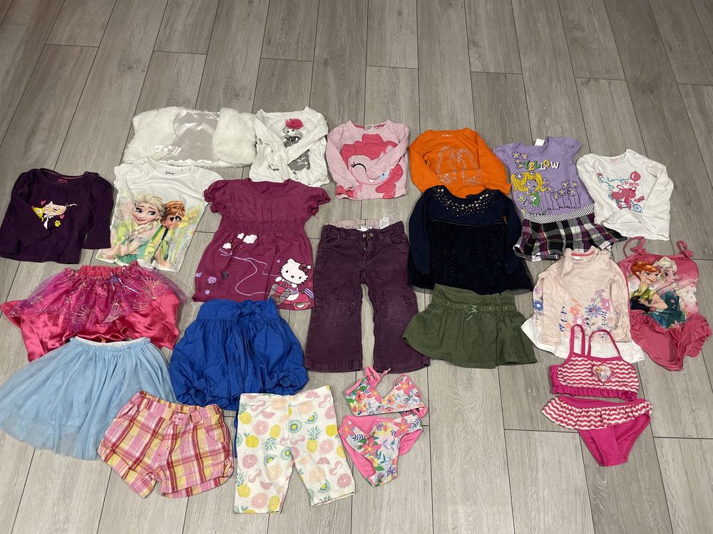 Zestaw 86 i 92 dla dziewczynki H&M, Smyk, Coccodrillo, 5 10 15