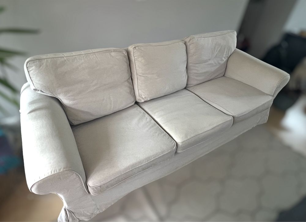 Sofa Ektorp BEJE IKEA 3 Lugares