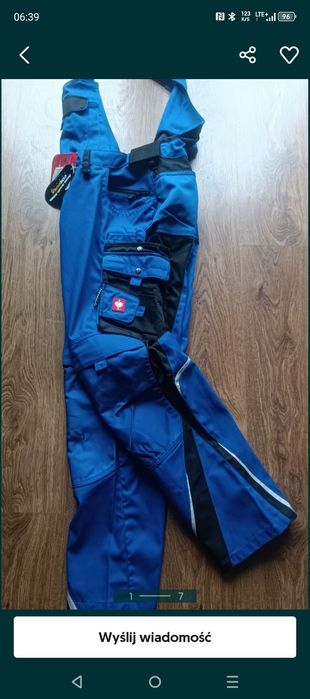 Spodnie Strauss nowe 50