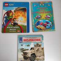 Zestaw książeczek LEGO City, Cudowne bajki o pojazdach, wojskowe