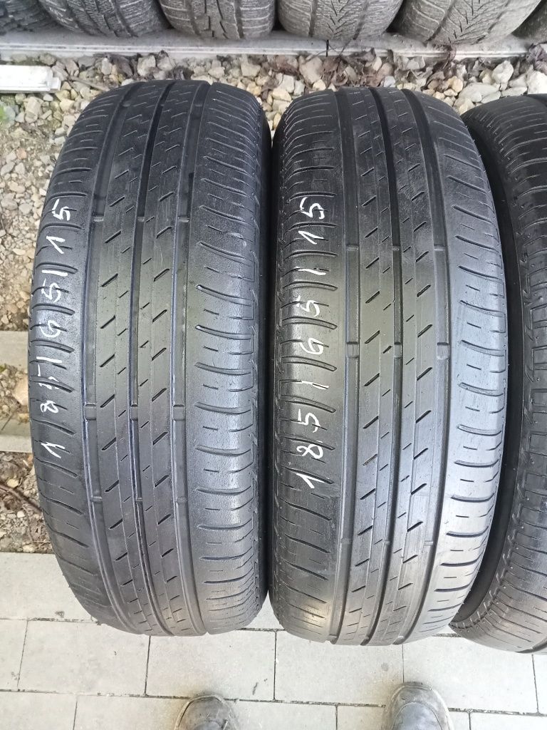 4x Opony Używane 185/65R15 Bridgestone Letnie