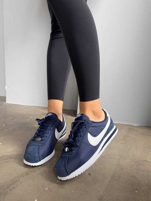 Кросівки Nike Cortez Blue/Navi premium