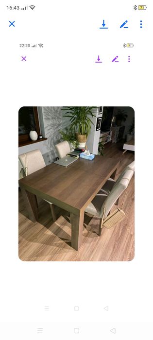 Stół do jadalni duży