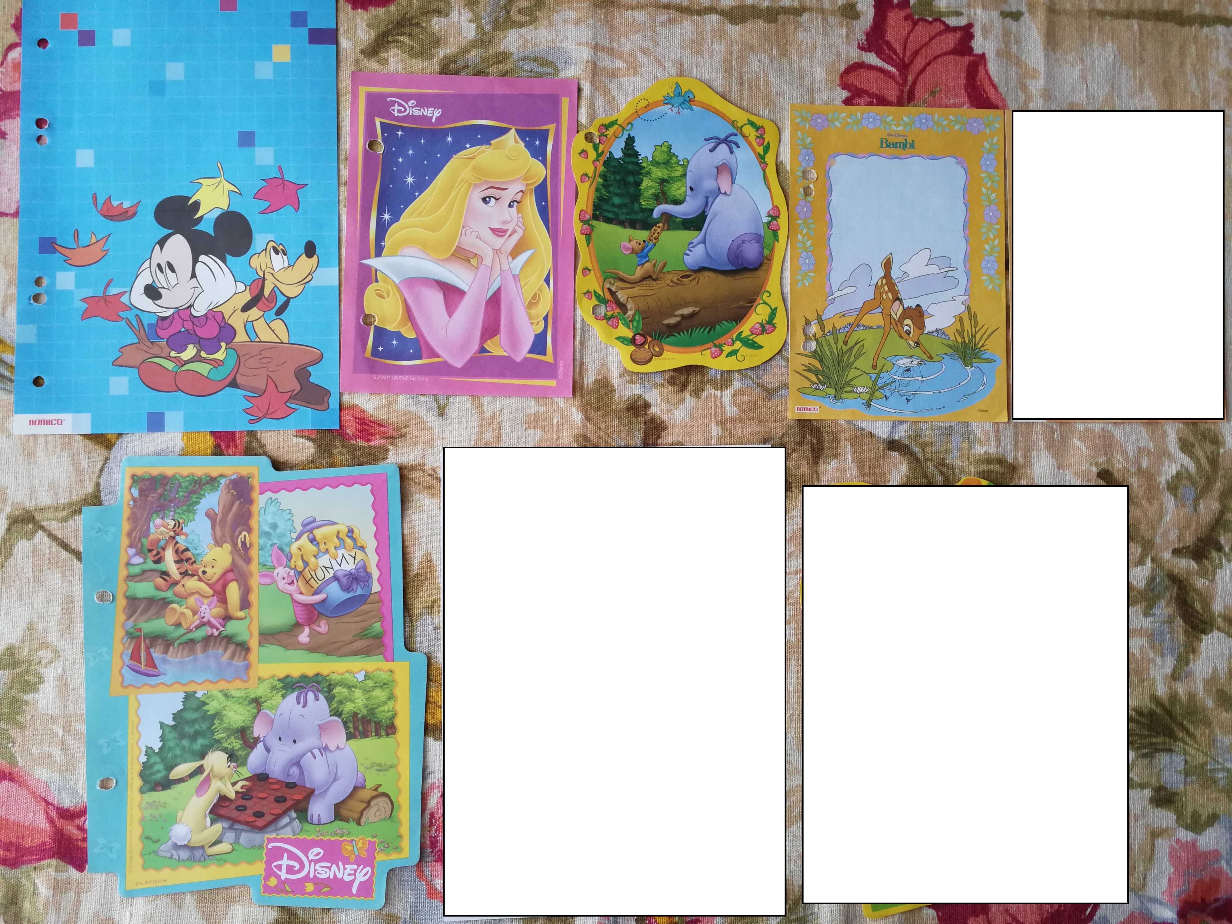 Karteczki do segregatora Disney 17 sztuk