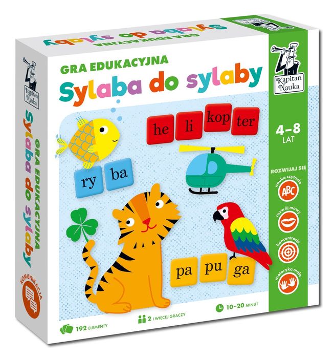 Gra edukacyjna sylaba do sylaby