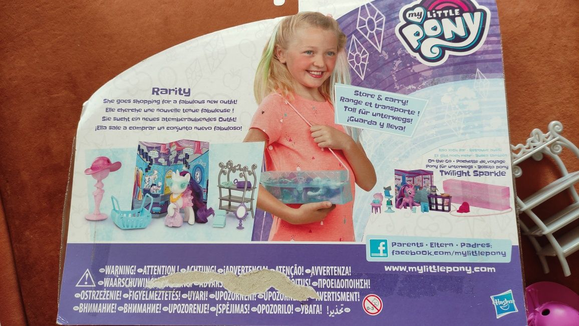 Набір поні My little pony Rarity on-the-go, Hasbro, візьми з собою