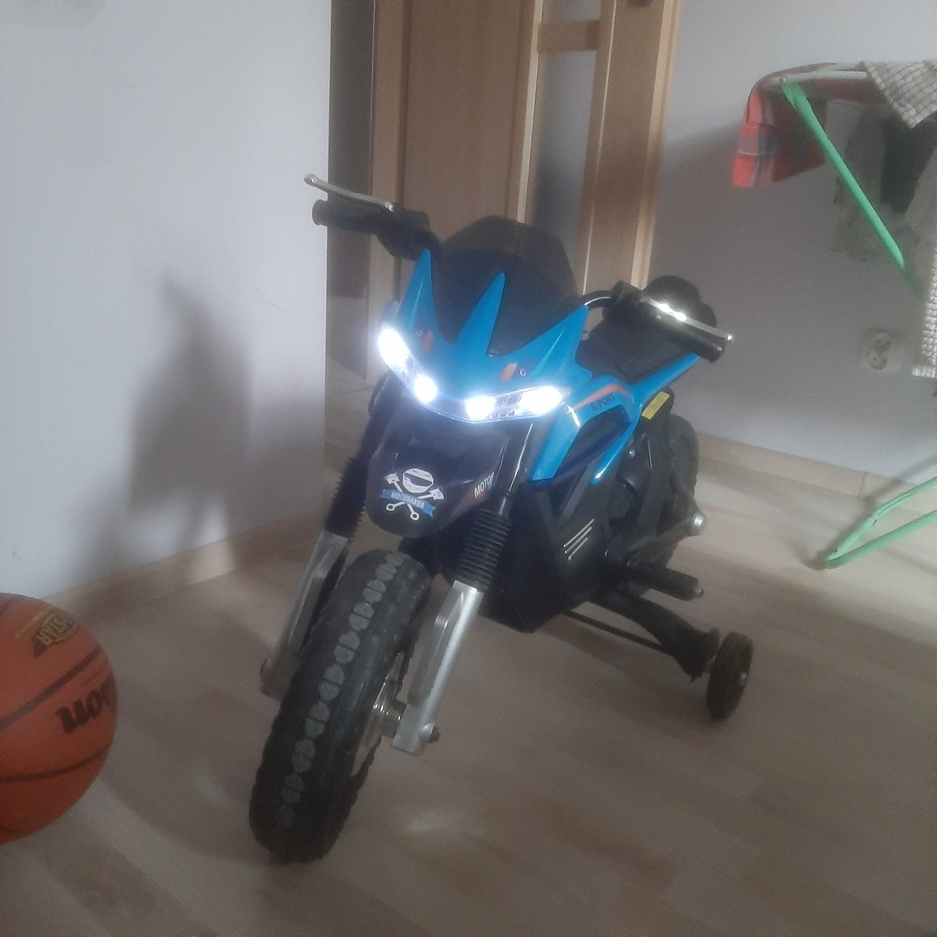 Motocykl elektryczny dla dziecka