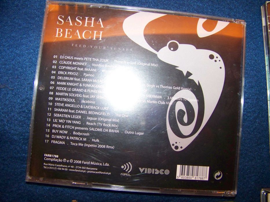 lote 8 cd´s coletâneas - chillout, remixed, café oriental, chill jazz