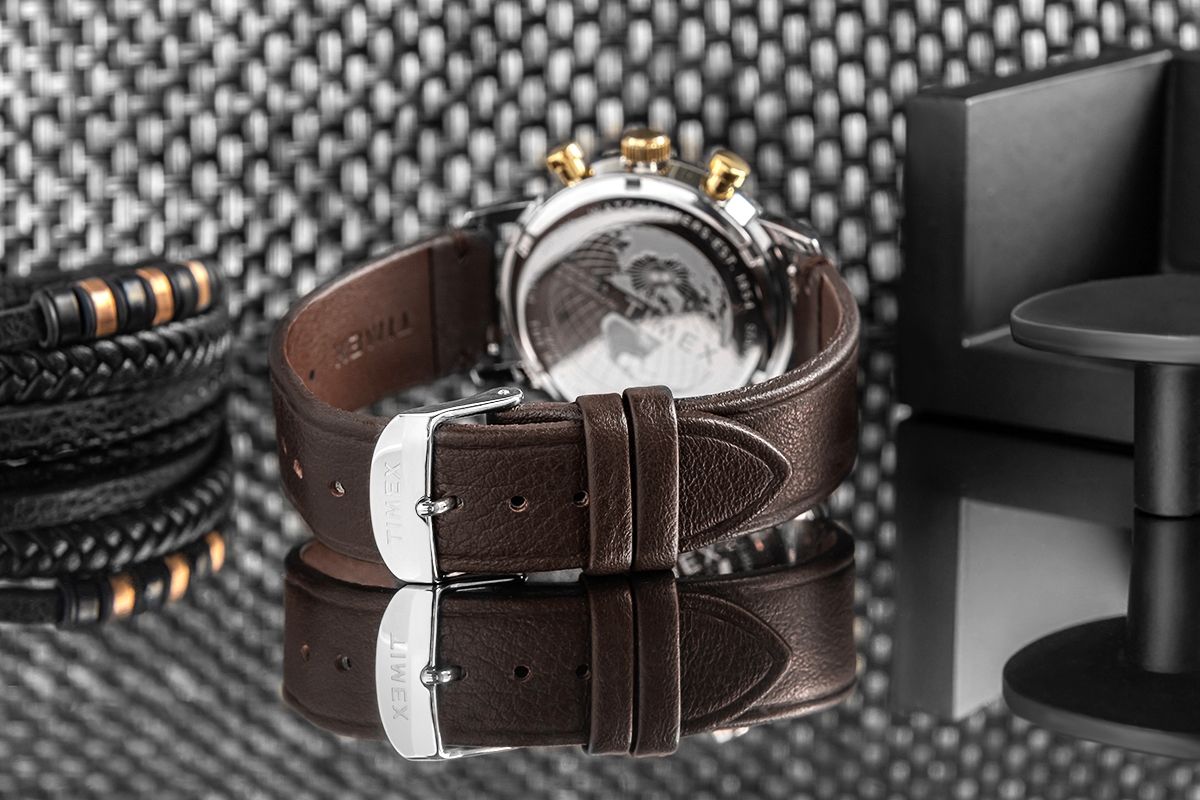zegarek męski timex marlin® chronograph tachymeter tw2w60400 + box